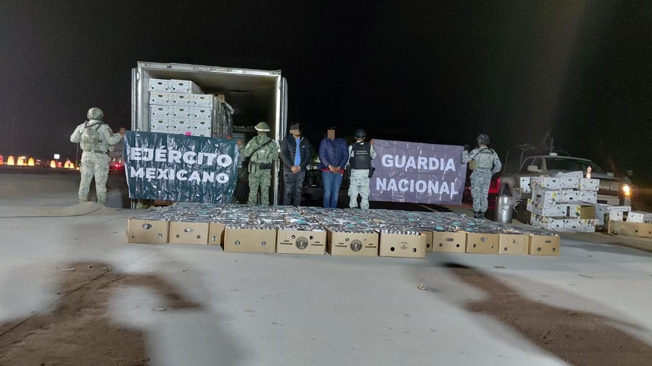 Golpe al narcotr&aacute;fico bajo estrategia Durazo: aseguran m&aacute;s de dos toneladas de coca&iacute;na en Sonora 