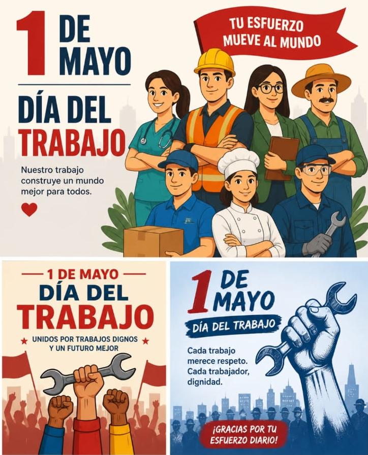 1 de mayo se celebra el D&iacute;a Internacional del Trabajo 