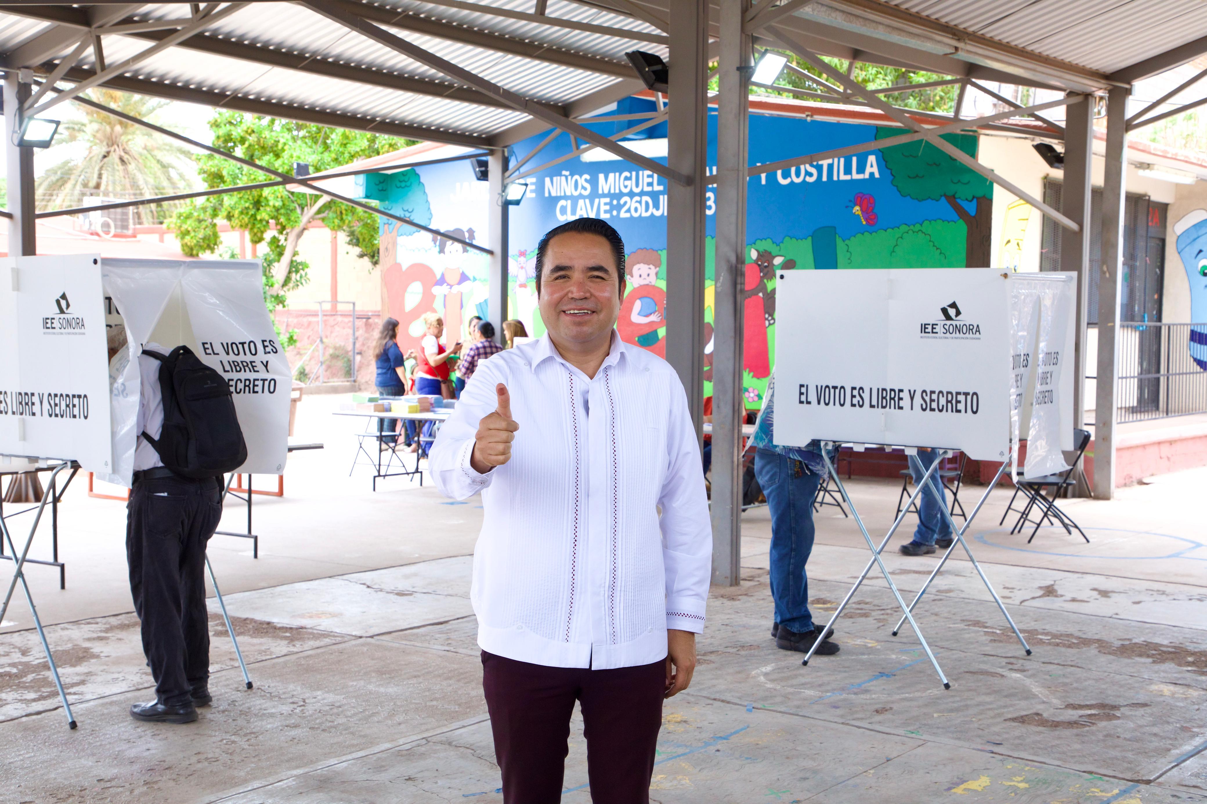 El pueblo elige justicia con dignidad: Heriberto Aguilar 