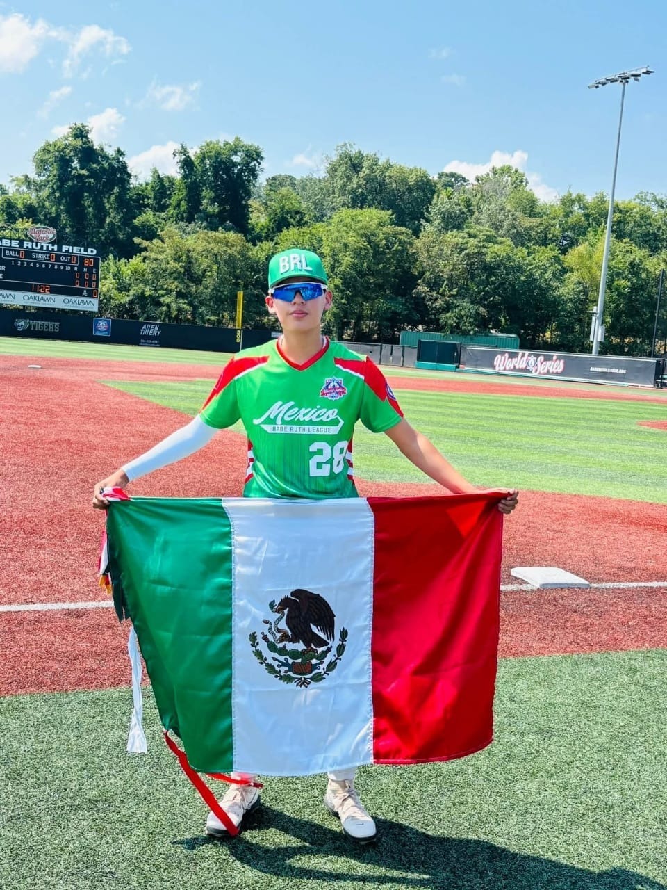 Alumno de Cecyte representa a México en Torneo Mundial de Beisbol 