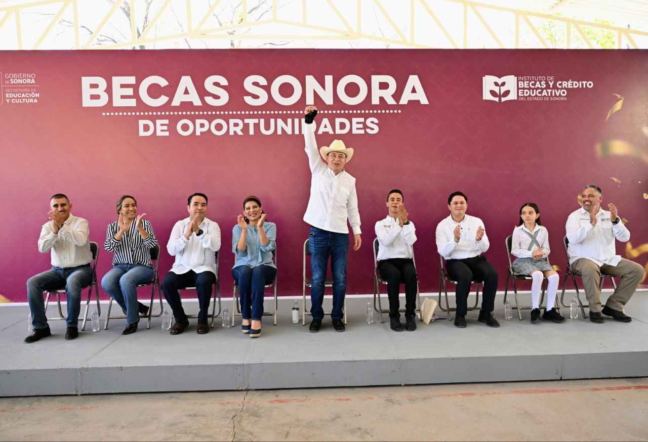 Disminuye en Sonora 13% la deserci&oacute;n escolar con programa de becas del Goberdor Alfonso Durazo 