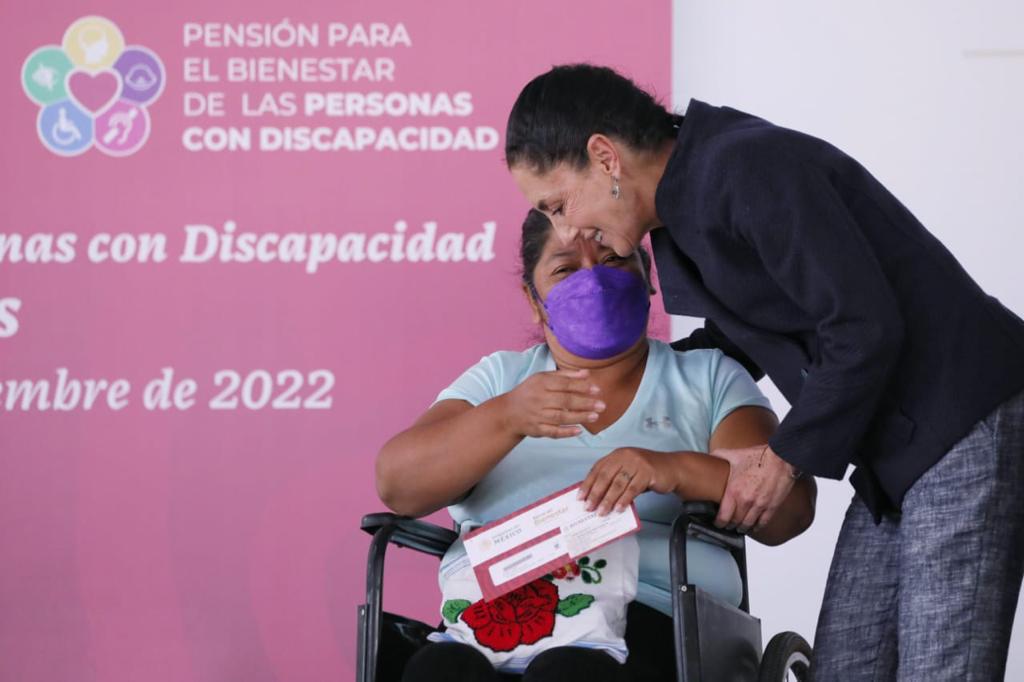 Claudia Sheinbaum fortalece la Pensión para el Bienestar de las Personas con Discapacidad en Sonora 