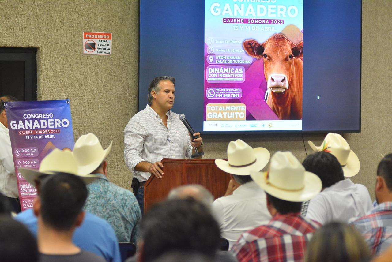 ARRANCA CON &Eacute;XITO EL PRIMER CONGRESO GANADERO CAJEME 2026