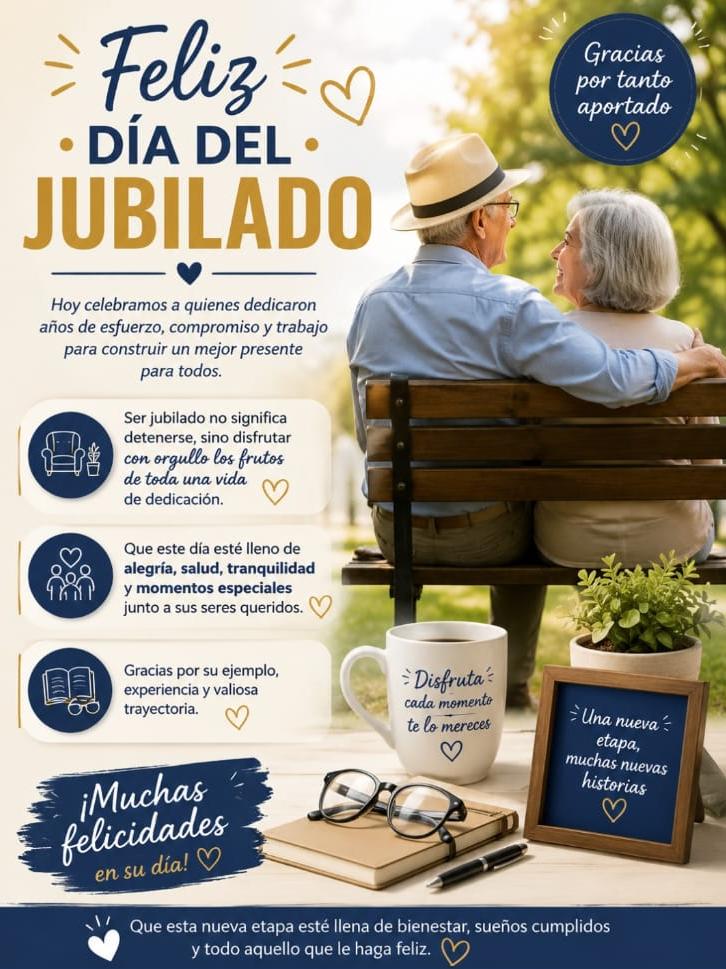 Feliz Diadel Maestro Jubilado 