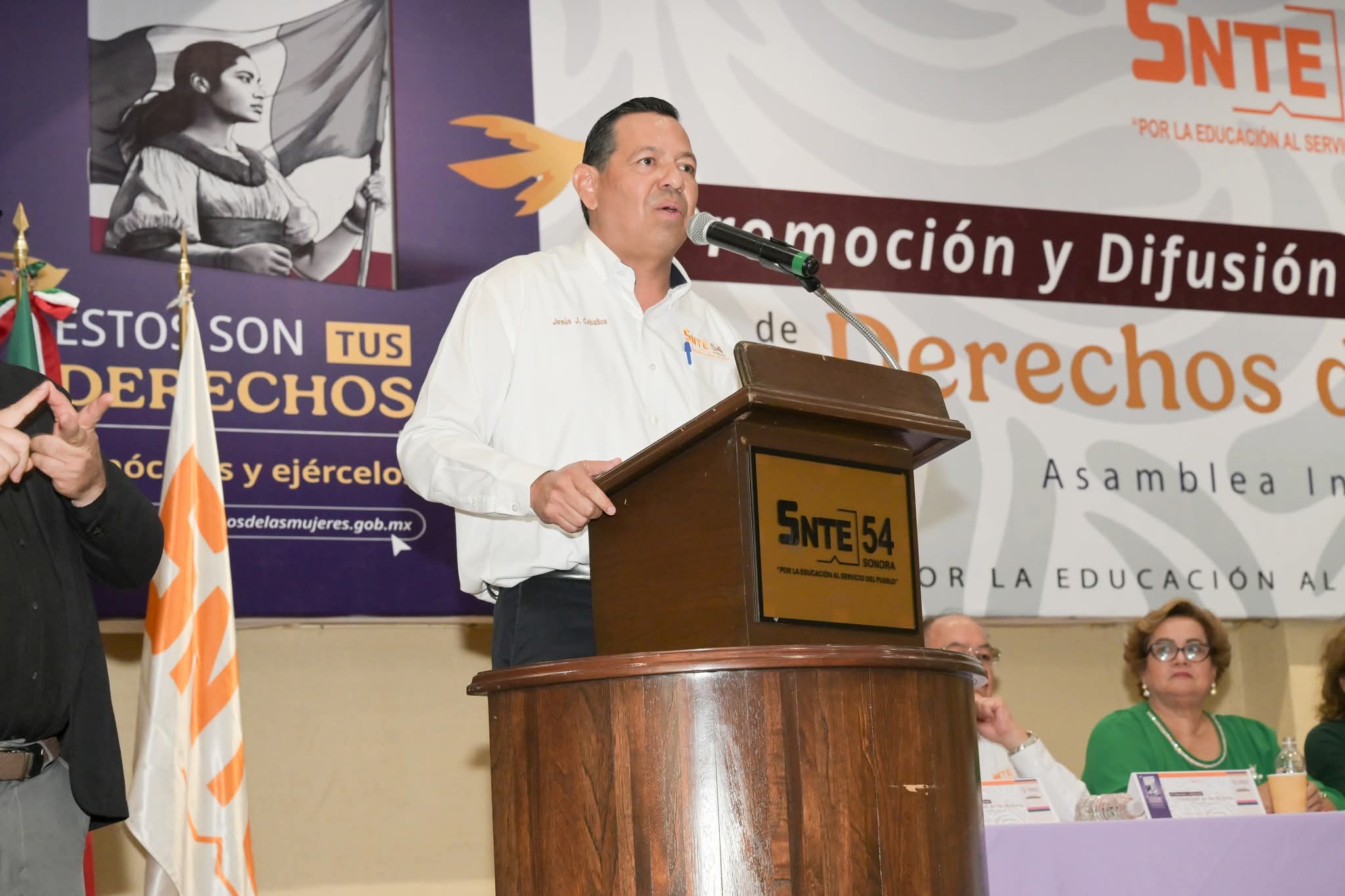 Sección 54 demuestra compromiso firme con la equidad y la justicia social: Javier Ceballos 