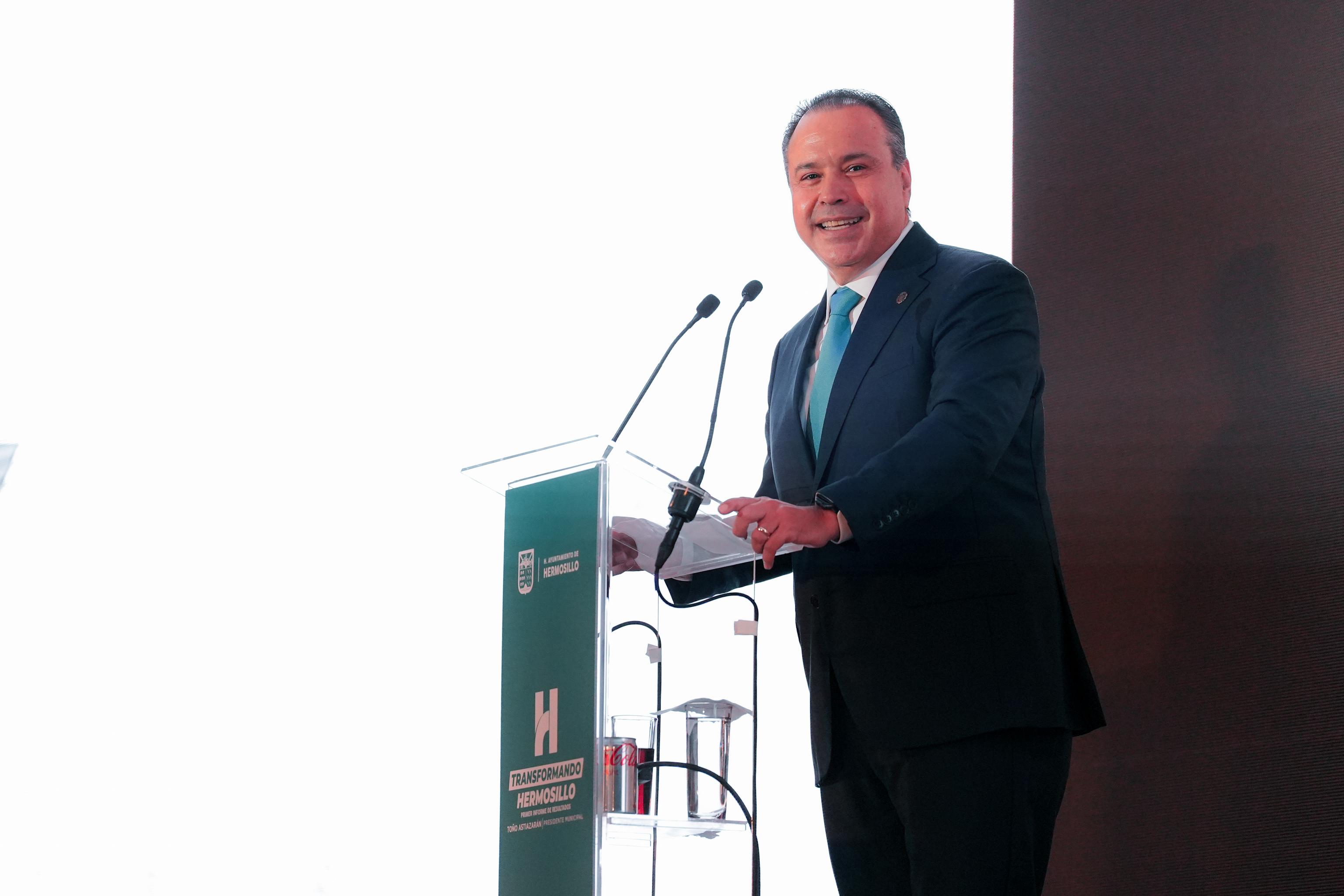 Estamos transformando a Hermosillo: Toño Astiazarán 