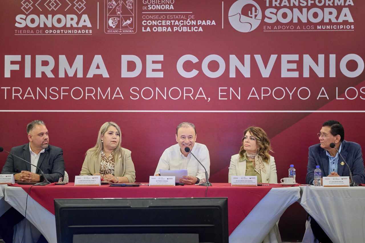 Gobernador Alfonso Durazo impulsa 470 obras p&uacute;blicas para atender rezagos en municipios de Sonora 