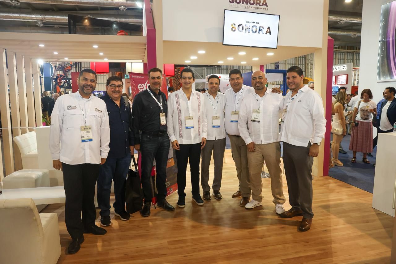 La Secretar&iacute;a de Econom&iacute;a y Turismo de Sonora particip&oacute; en la XXXVI Convenci&oacute;n Internacional Minera 2025