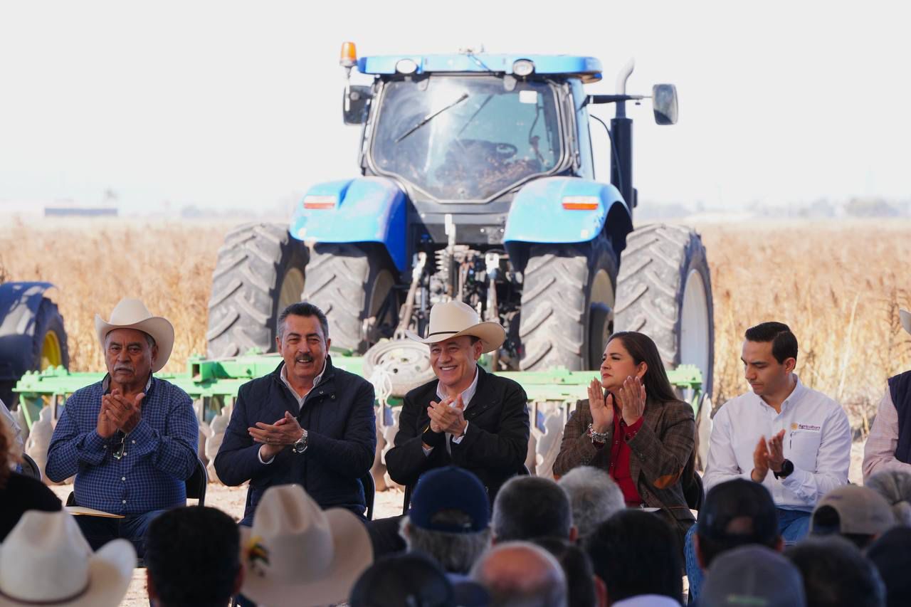 Gobernador Alfonso Durazo y Claudia Sheinbaum respaldan al campo sonorense con más de 300 millones  en apoyos por sequía 