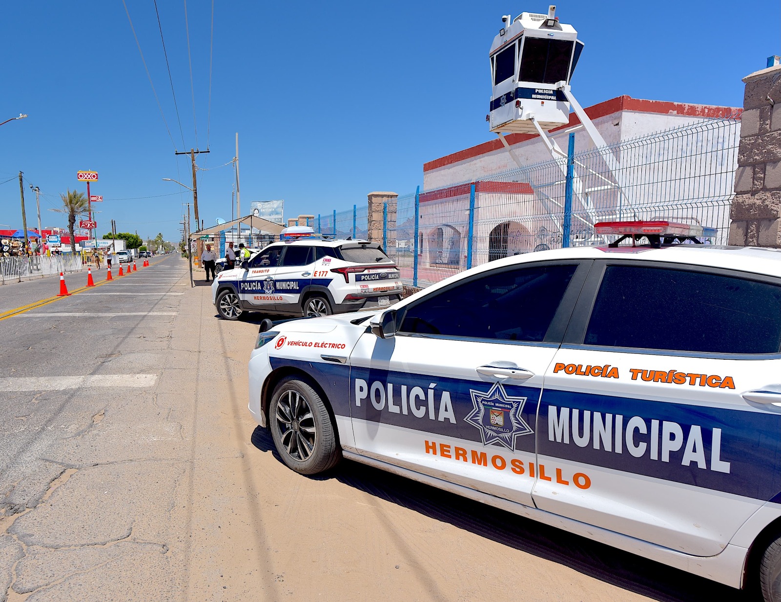 Toño Astiazarán implementó Operativo de Seguridad en Bahía de Kino,  en semana Santa de Pascua 