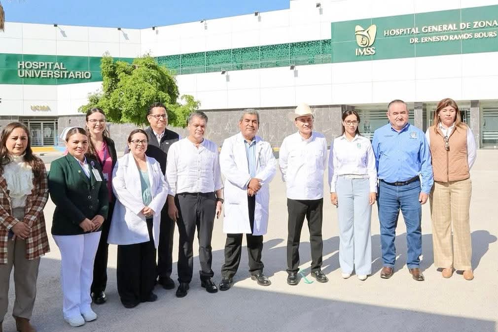 Alfonso Durazo inaugur&oacute; el primer Hospital Universitario IMSS completamente renovado 