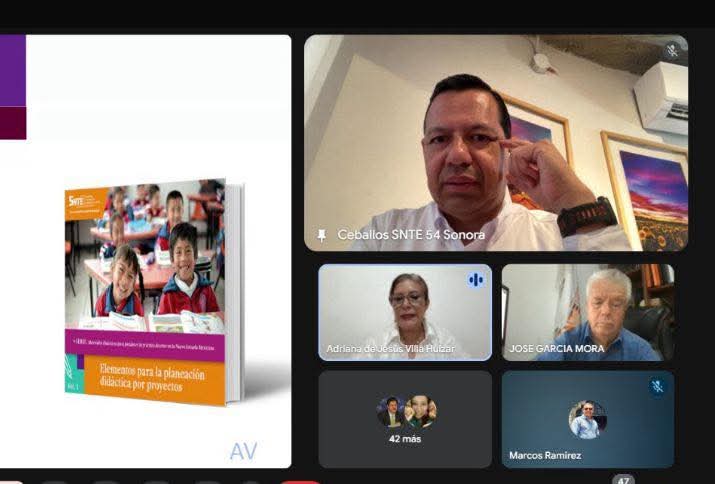 Participó Javier Ceballos en reunión virtual con la Comisión Nacional Organizadora con el Mtro. José María Mora